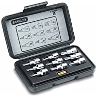 Stanley 1-89-098 - Juego 9 llaves de vaso 1-2&quot- torx